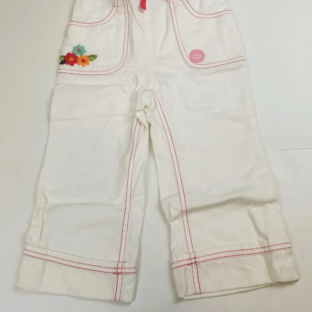 NWT Gymboree Girl Rolled-Up Cropped Capri, Plaid Swing Tank & Plaid Hat Size 2T